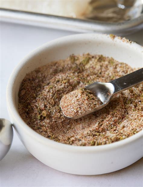 Homemade Fish Seasoning .